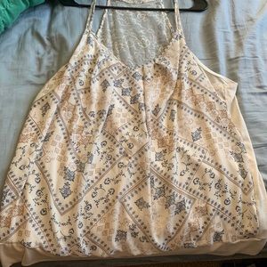 Spaghetti strap shirt